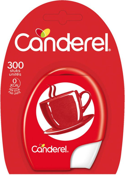 Canderel zoetjes dispenser - met sucralose - 300 stuks