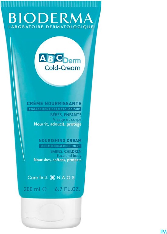 Bioderma Abcderm Cold Cream Body Cream - Voor baby's en kinderen - 200 ml