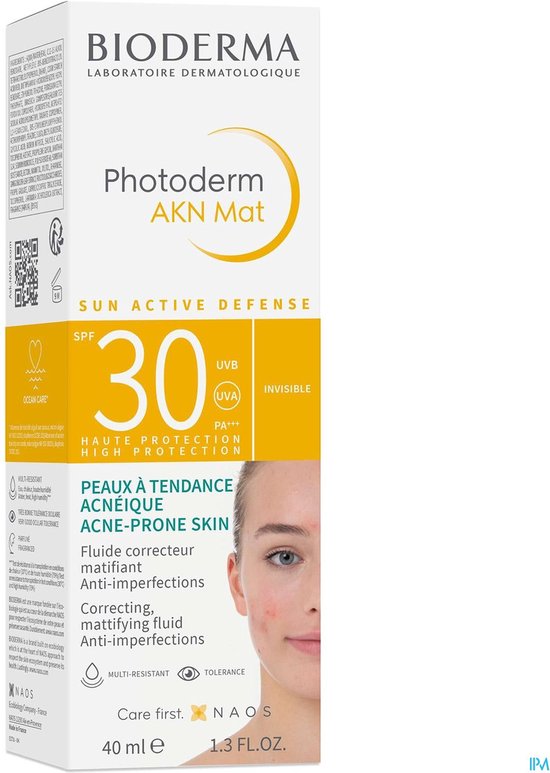 Zonnebrandcrème Bioderma Photoderm Acne-gevoelige huid
