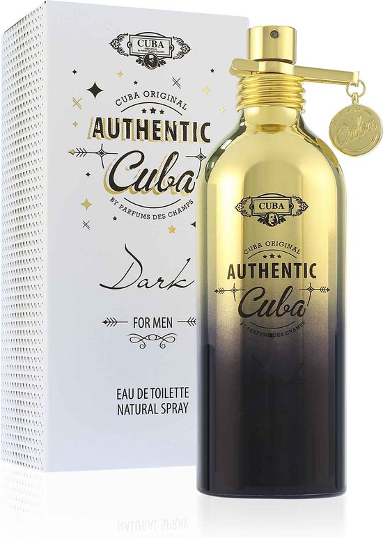 Cuba Authentic Dark Eau De Toilette Pro Muže 100 Ml