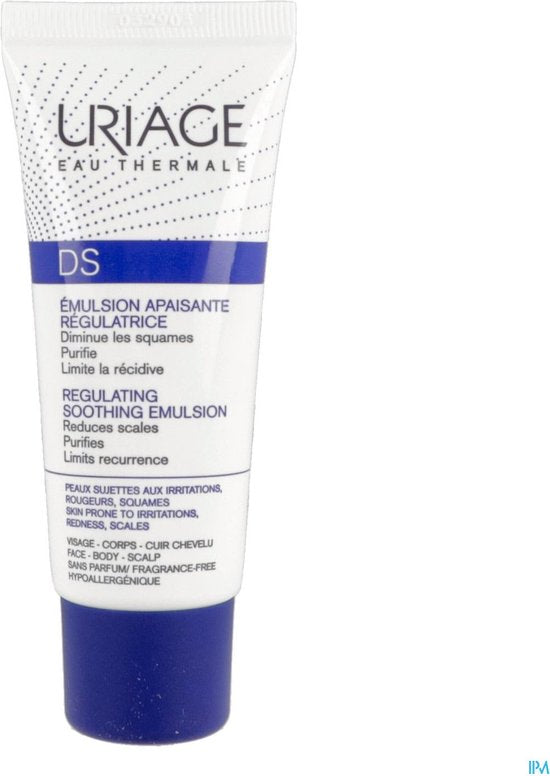 Uriage - Smoothing emulsion for seborrheic dermatitis DS (Regulating Care ) 40 ml - 40ml