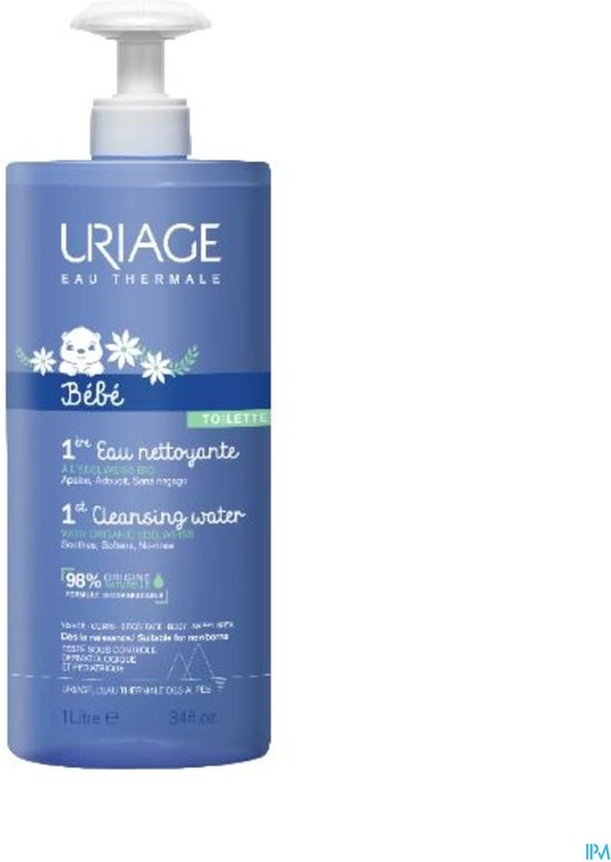 Uriage Bebe 1ere eau nettoyante 1 Liter
