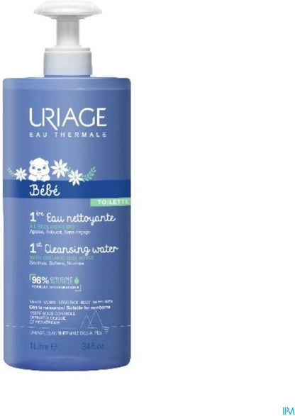 Uriage Bebe 1ere eau nettoyante 1 Liter