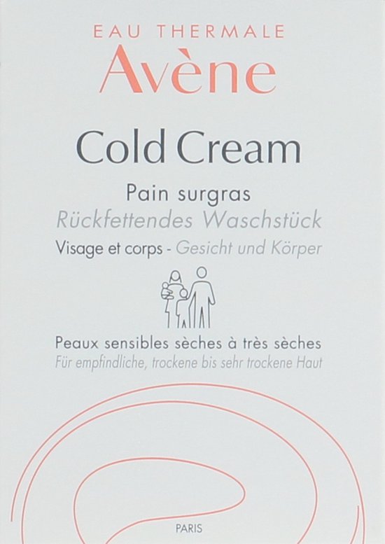 Avene Cold Cream Ultra-rich Cleansing Bar