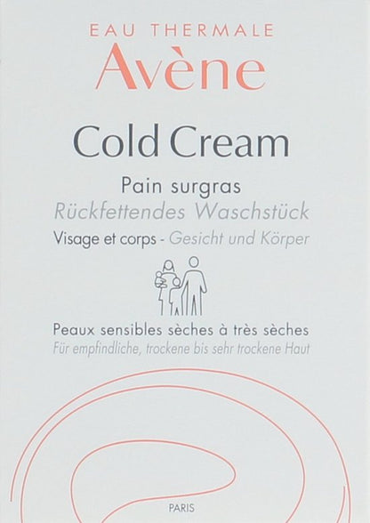 Avene Cold Cream Ultra-rich Cleansing Bar