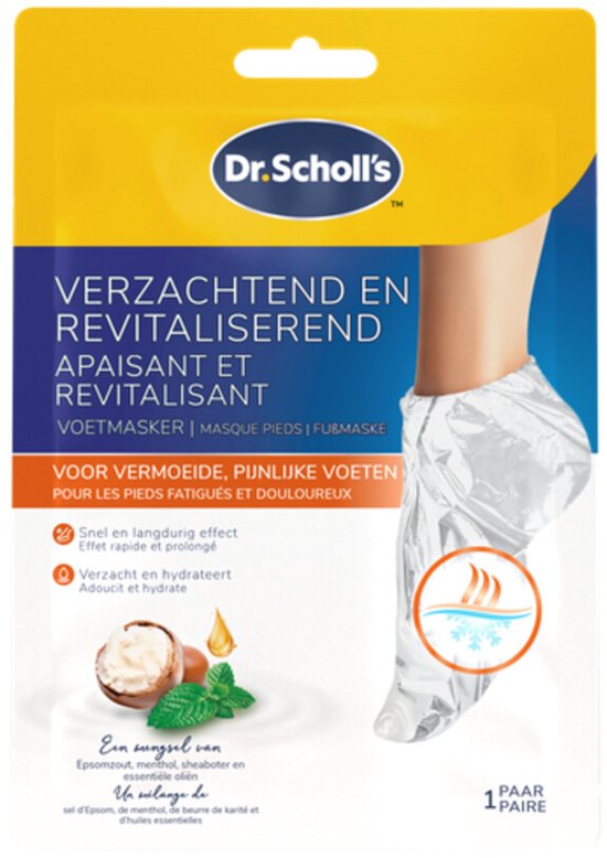 Scholl Voetmasker Verzachtend en Revitaliserend - 1 paar