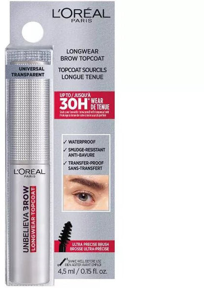 L'Ore´al Unbelieva Brow Longwear Topcoat - Universal Transparent
