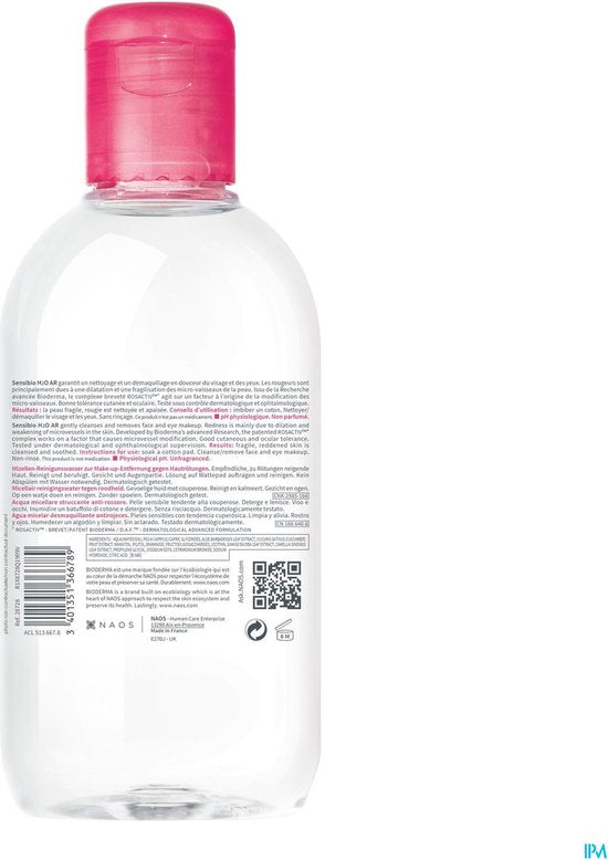 Bioderma Sensibio H2O AR Micellair Water - 250 ml