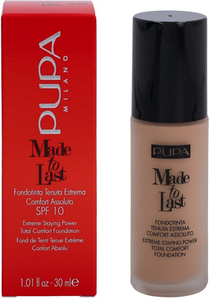Pupa Made To Last Foundation 040 Medium Beige