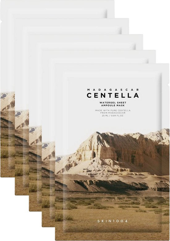 SKIN1004 - Madagascar Centella Watergel Masker - Korean Skincare - 5 Stuks