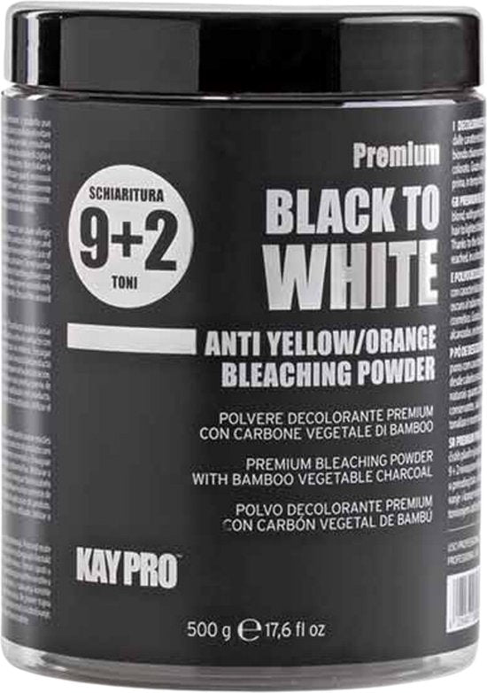 KayPro - KayPro Black To White (9+2 tonen) Ontkleuringspoeder 500gr