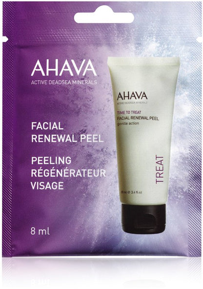 AHAVA Gezichtsvernieuwende peeling - Verbetert de huidvernieuwing - Geeft onmiddellijke uitstraling - Eenmalig gebruik - VEGAN - Alcohol- en parabenenvrij - 8ml