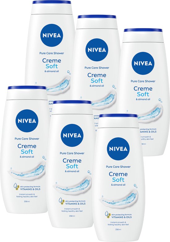 NIVEA Crème Soft - Douchecrème Voordeelverpakking