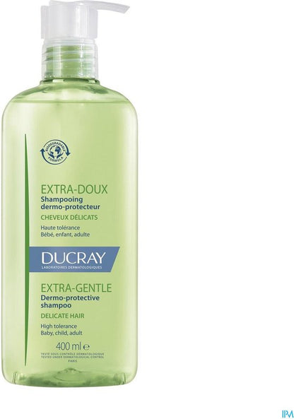 Ducray Extra-Doux Shampooing Dermo-Protecteur Shampoo Dagelijks Gebruik 400ml