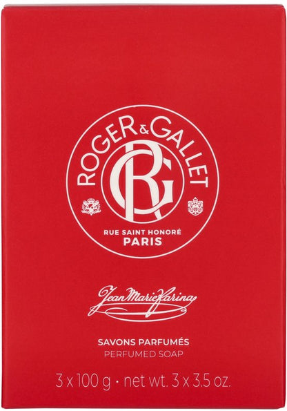 Roger & Gallet Jean Marie Farina Jabón Perfumado 3 X 100 G