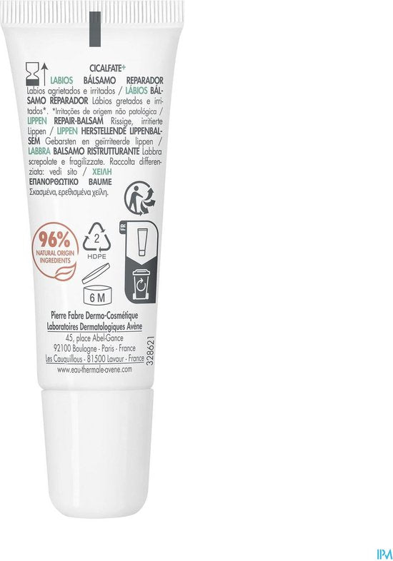 Avène Cicalfate+ Herstellende Lippenbalsem 10 ml