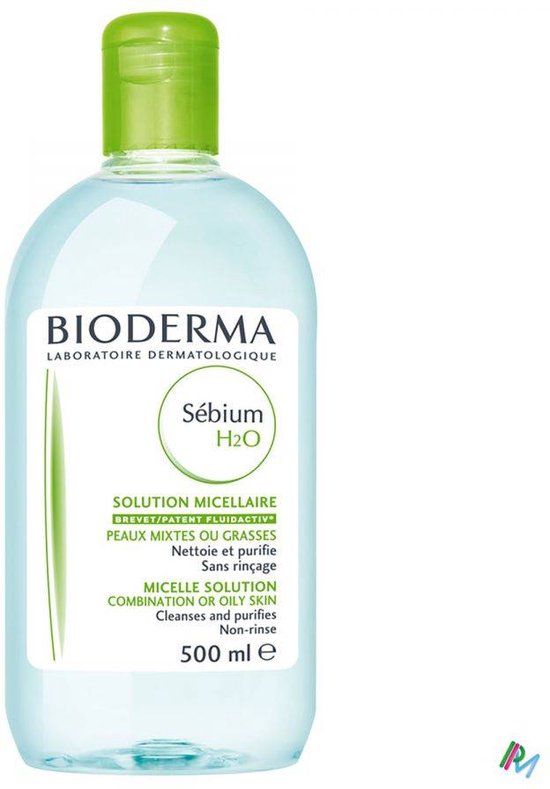 Bioderma Sébium H2O Purifying Cleansing Lotion Combination & Oily Skin - 500 ml