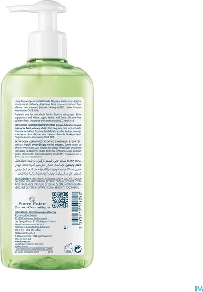 Ducray Extra-Doux Shampooing Dermo-Protecteur Shampoo Dagelijks Gebruik 400ml