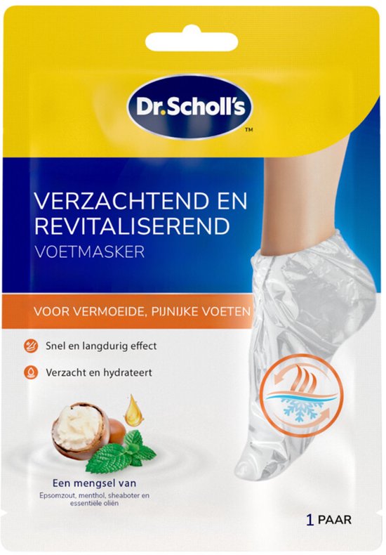 Scholl Voetmasker Verzachtend en Revitaliserend - 1 paar