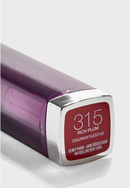 Maybelline Color Sensational 315 Rich Plum lippenstift Violet