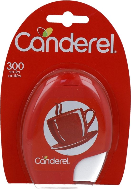 Canderel zoetjes dispenser - met sucralose - 300 stuks