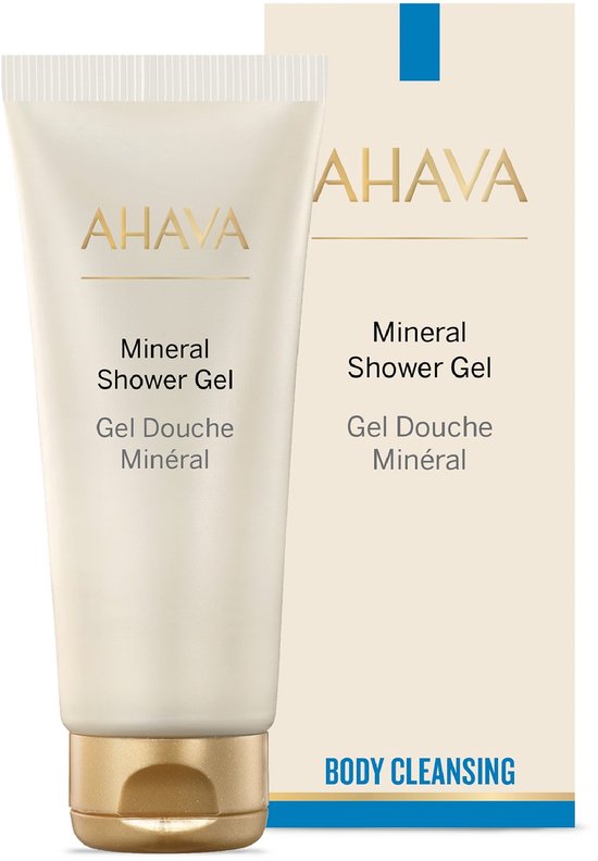 AHAVA Mineraal Douchegel | Kersen Bloesem | Zuiverend & Hydraterend | Verfrist & Ontspant | Reinigingsgel voor een droge huid & gezicht | Badzeep | Bo