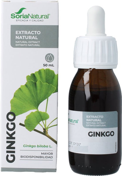 Soria Natural Ginkgo biloba extract 50 Milliliter