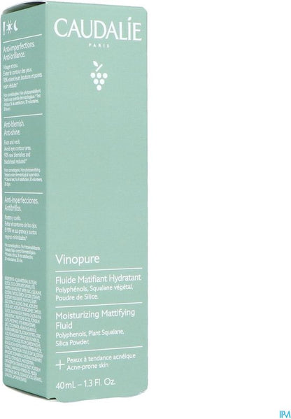 Caudalie Vinopure Hydraterende en Matmakende Fluide 40 ml