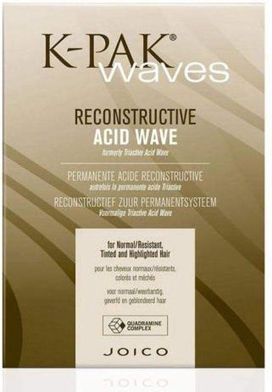 Joico K-PAK Waves Reconstructive Acid Wave Kit voor normaal/bestendig, getint en gehighlight haar