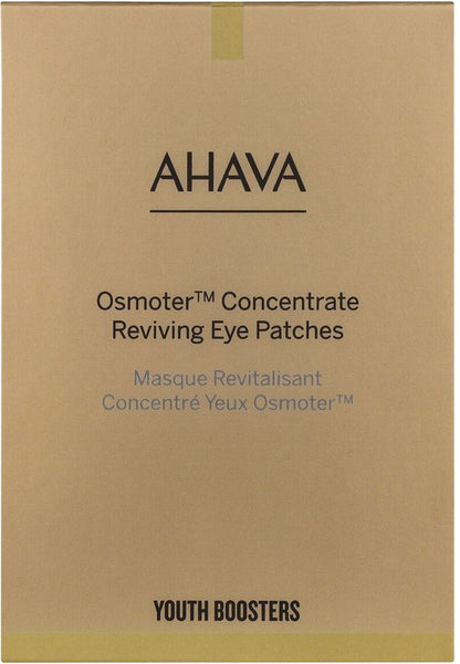 AHAVA Oogmasker met Mineralen uit de Dode Zee - Anti-Rimpel & Anti-Aging | Helpt tegen Wallen & Donkere Kringen | Verbetert Uitstraling & Frisheid | Hyaluronic Acid voor Dames & Heren | Gezichtsverzorging met Vitamine C & Hyaluronzuur - 6 stuks