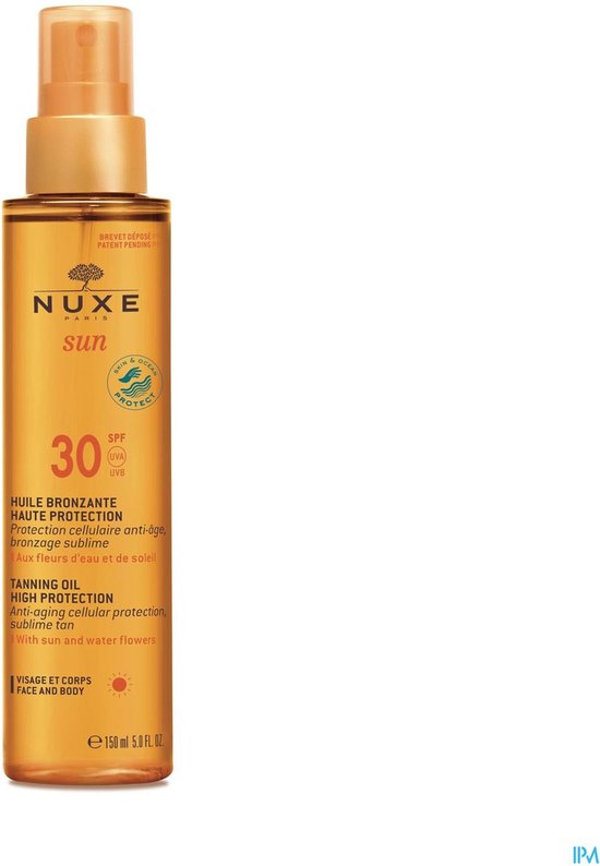 Nuxe Sun Tanning Oil SPF30 - Zonneolie 150 ml
