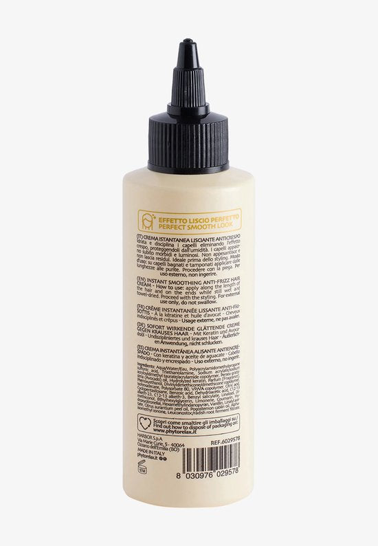 Phytorelax Keratine Liss Anti-Frizz Leave-in Haarcrème - Met Keratine & Avocado-olie - Tegen Pluizig Haar - 150ml