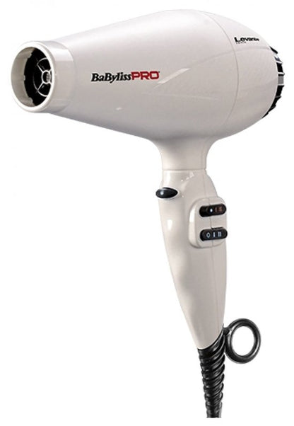 BaByliss Pro Levante Haardroger Wit 2100w (BAB6950WIE)