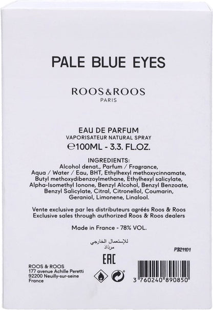 Roos & Roos The Originals Pale Blue Eyes - Houtachtige eau de parfum - 100ml