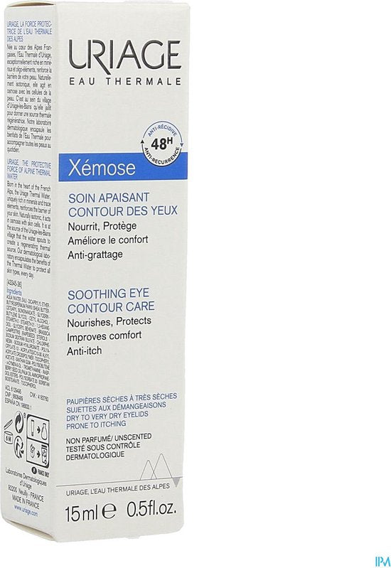 Uriage Xémose Kalmerende Verzorging voor de Oogomtrek 15ml