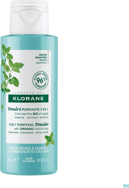Klorane Organic Purifying Cleansing Powder 50g
