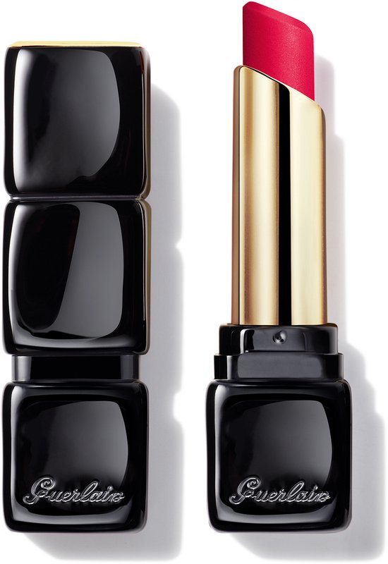 Guerlain Lipstick Lip Make-up Kiss Kiss Tender Matte 666 Lucky Pink