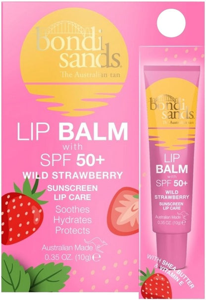 Bondi Sands - SPF 50+ Sunscreen Lip Balm Wild Strawberry