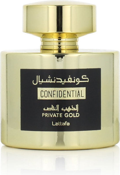 Lattafa - Confidential private gold eau de parfum 100ml