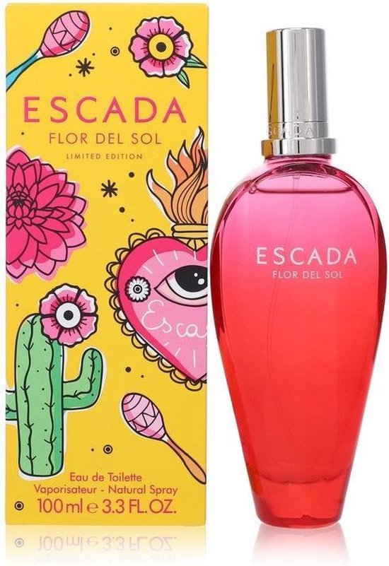 Escada Flor Del Sol - 100 ml - eau de toilette spray - damesparfum