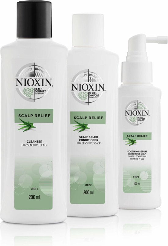 Nioxin Scalp Relief Kit 200 + 200 + 100 ml