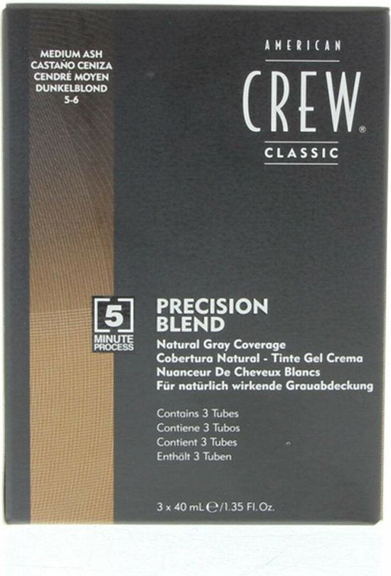 American Crew - PRECISION BLEND LOTE 2-3 dark 3 pz