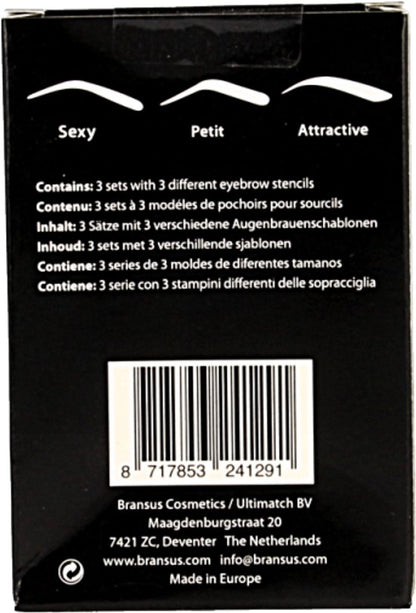 Christian Faye Eyebrow stencil set SPA 1 Set