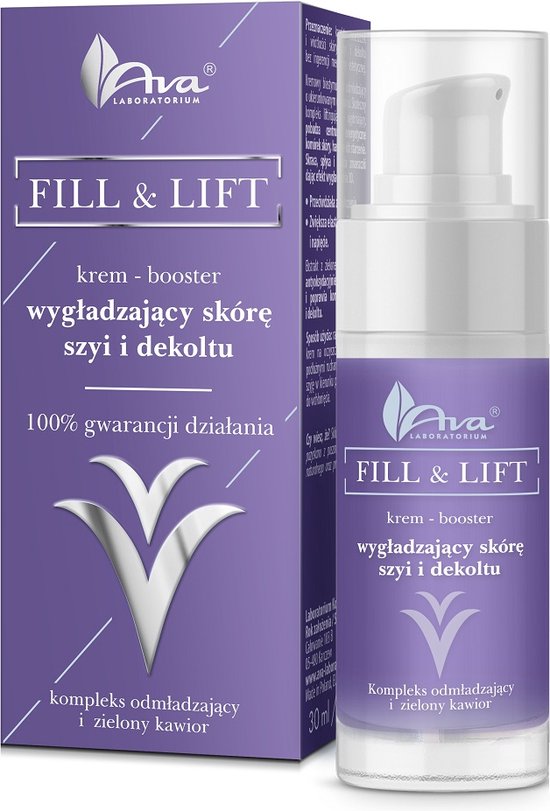 Fill & Lift hals en decolleté gladmakende crème-booster 30ml