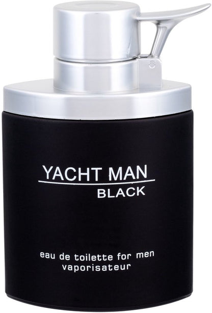 Myrurgia Yacht Man Black EDT Spray - Herenparfum met unieke geur - 100 ml