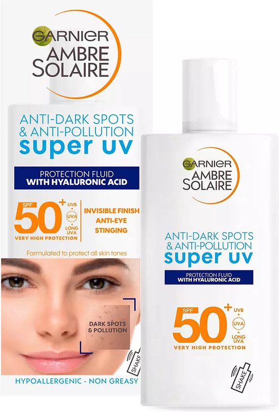Ambre Solaire Super UV Protection Fluid SPF50+