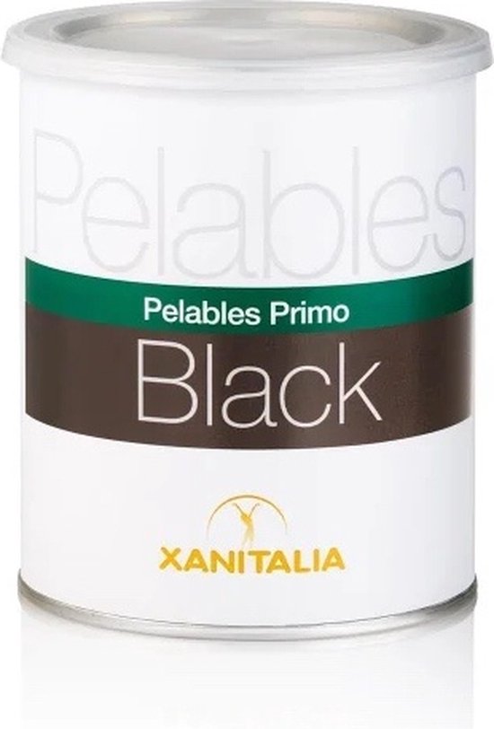 Xanitalia Film Wax Brazilian System Zwart in blik 800 ml