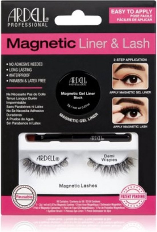 Ardell - Magnetic Liner & Lash Demi Wispies- herbruikbaar - 1set