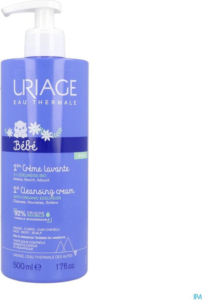 Uriage Bebe 1ere creme lavante 500 Milliliter
