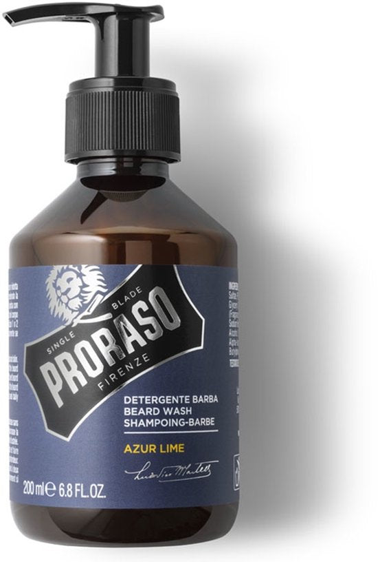 Proraso - Baard Shampoo - Azur Lime - 200ml